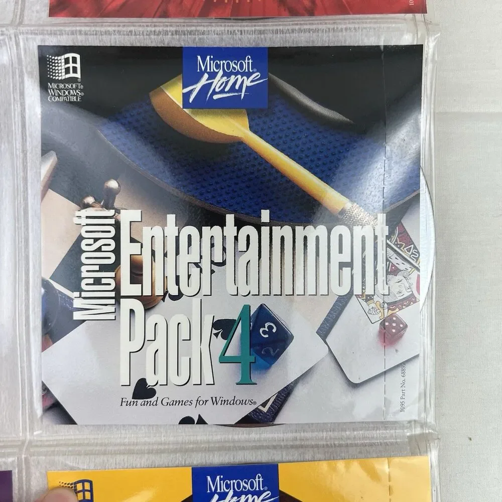 6 Vtg 90s Microsoft Compatible PC Games Y2K The Ultimate Haunted House & More